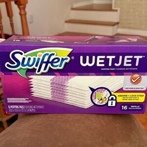 Swiffer WetJet Refill Pads - Purple & White Packaging